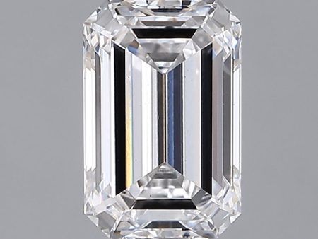 1.70 Carat Emerald Cut Lab-Created Diamond Hot on Sale