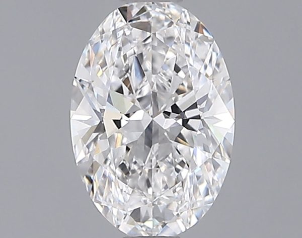 1.09 Carat Oval Cut Lab-Created Diamond on Sale