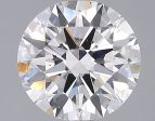 2.02 Carat Round Cut Lab-Created Diamond For Sale