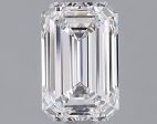 1.60 Carat Emerald Cut Lab-Created Diamond For Sale