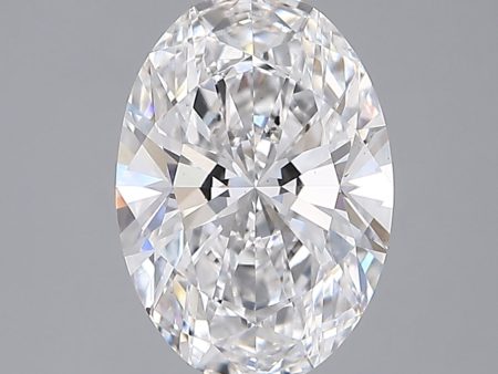 2.09 Carat Oval Cut Lab-Created Diamond Discount