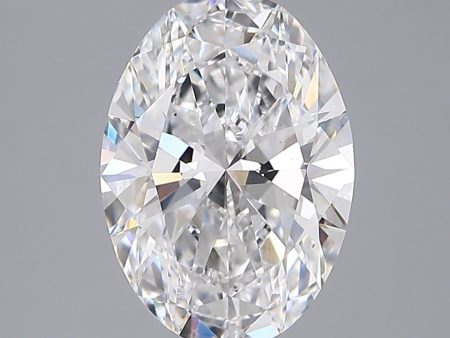 2.52 Carat Oval Cut Lab-Created Diamond Cheap