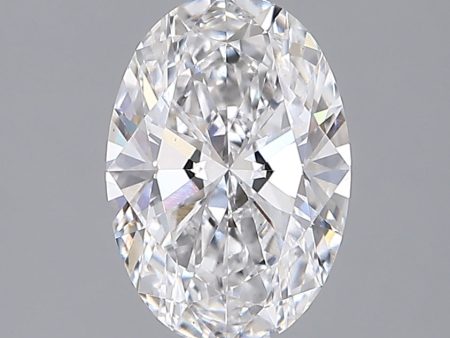 1.60 Carat Oval Cut Lab-Created Diamond Online now