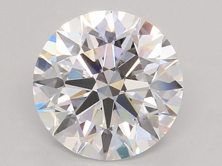 3.04 Carat Round Cut Lab-Created Diamond Sale