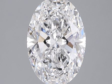 2.02 Carat Oval Cut Lab-Created Diamond For Sale