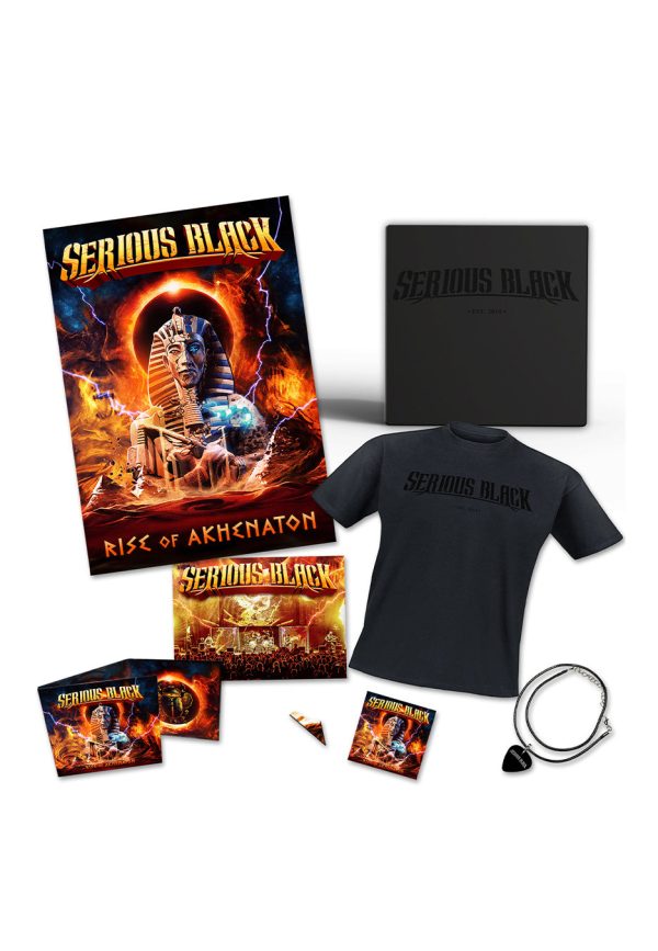 Serious Black - Rise Of Akhenaton Ltd. Box XL - CD Boxset For Sale