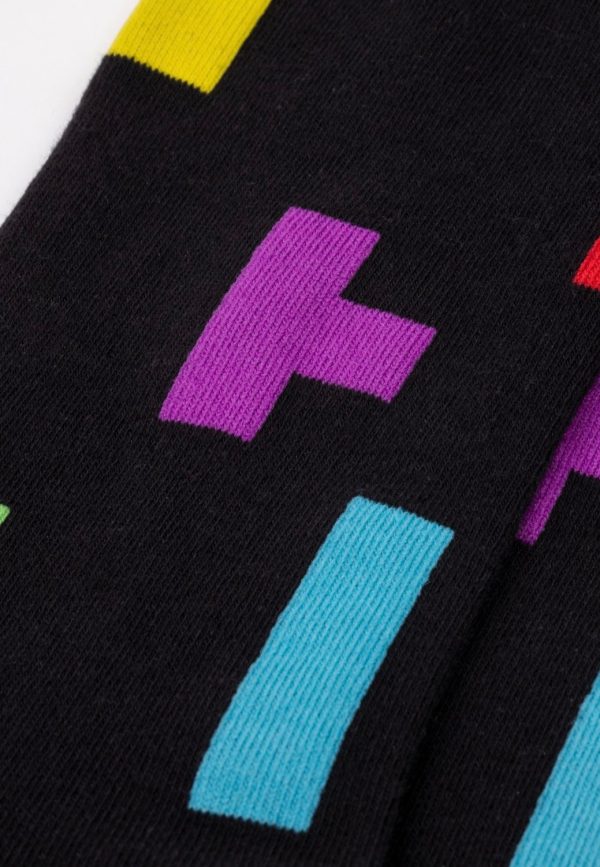 Tetris - Tetriminos Pattern - Socks Online