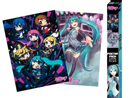 Hatsune Miku - Hatsune Miku Chibi Set - Poster For Cheap