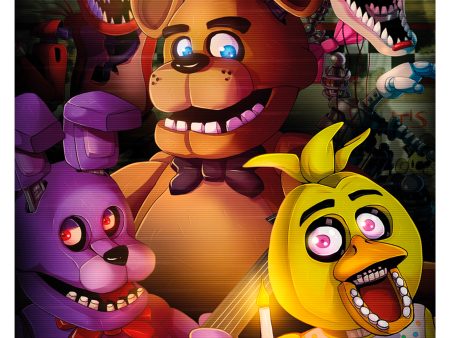 Five Nights At Freddy s - Group Maxi - Poster Hot on Sale