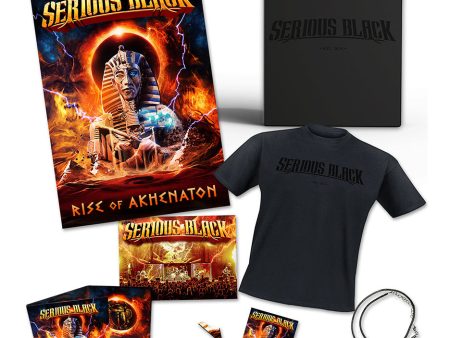 Serious Black - Rise Of Akhenaton Ltd. Box L - CD Boxset on Sale