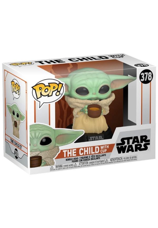 The Mandalorian - The Child w Cup POP! Bobble-Head - Funko Pop For Discount