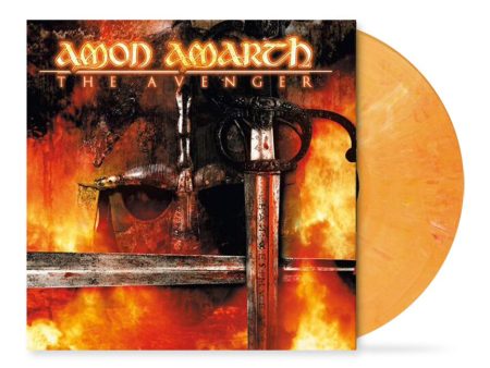 Amon Amarth - The Avenger Pastel Orange - Marbled Vinyl For Sale