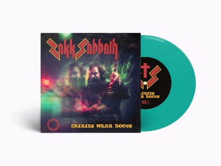 Zakk Sabbath - Fairies Wear Boots Green - Colored 7 Inch Hot on Sale