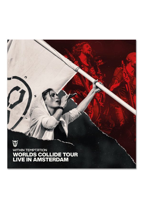 Within Temptation - Worlds Collide Tour Live In Amsterdam - Mediabook CD + DVD + Blu Ray Online Sale