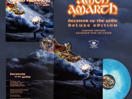 Amon Amarth - Deceiver Of The Gods Blue - Marbled Vinyl For Sale