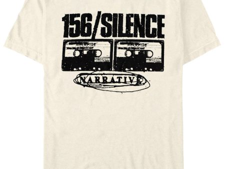 156 Silence - Narrative Tapes Sand - T-Shirt For Sale