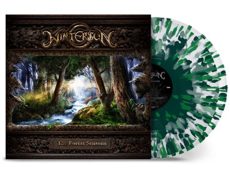 Wintersun - The Forest Seasons Clear Green Ltd. - Splatter 2 Vinyl Online Hot Sale