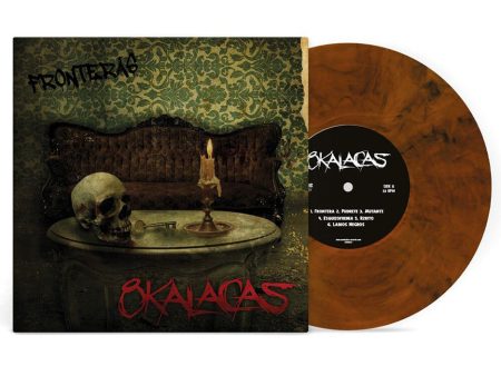 8 Kalacas - Fronteras Orange Black - Marbled Vinyl Online Sale